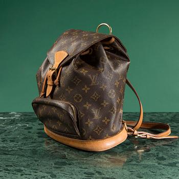 A BAG, "Mini Montsouris", by Louis Vuitton.