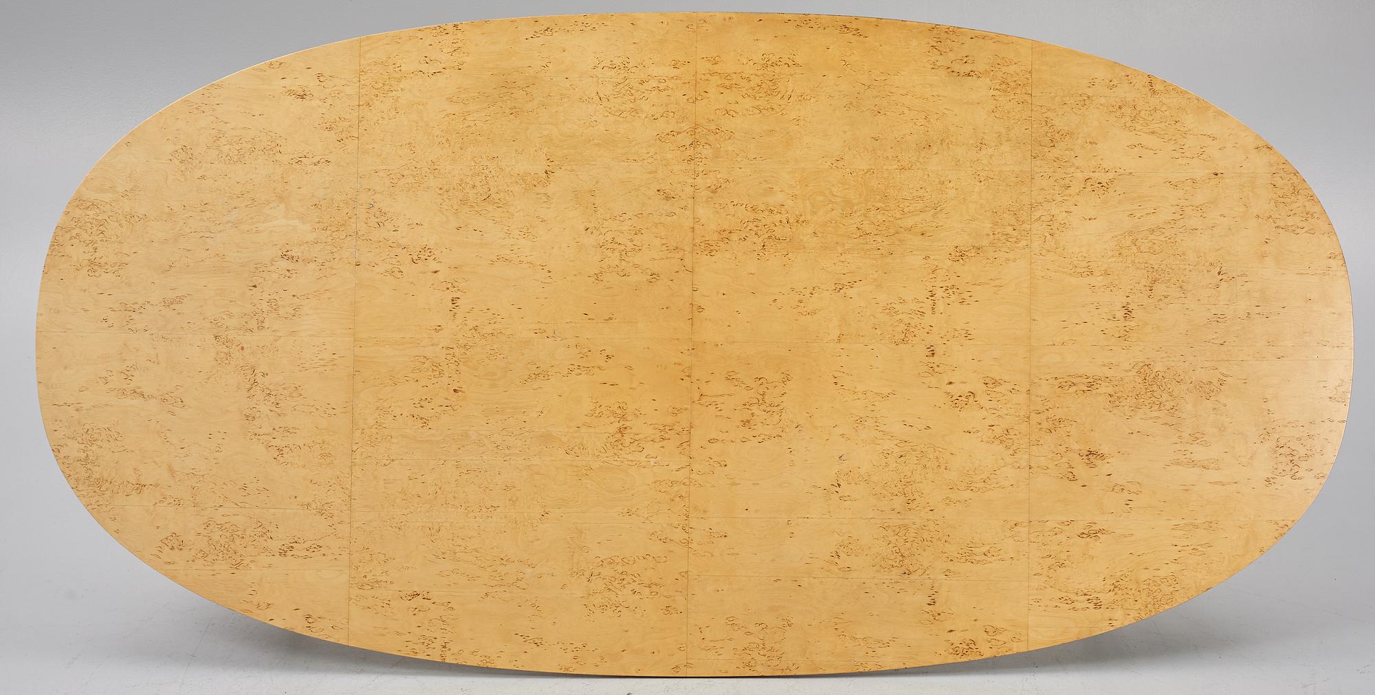 Bruno Mathsson & Piet Hein, a "Superellips" dining table Mathsson International.