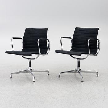 Charles & Ray Eames, karmstolar, par, modell EA 108 Vitra.