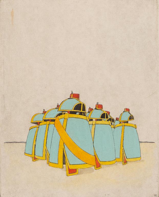 Sten Eklund, "Ungkarlarna".