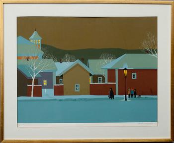 PENTTI KOIVIKKO, serigrafi 10/100, signerad och daterad -85.