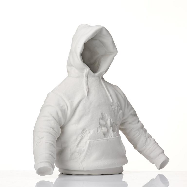 Daniel Arsham, "Eroded Sweatshirt".