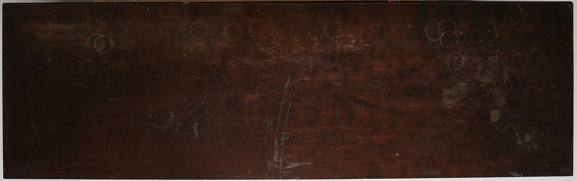 Axel Einar Hjorth, a darkly stained birch sideboard,"Typenko", Nordiska Kompaniet, Sweden 1932.