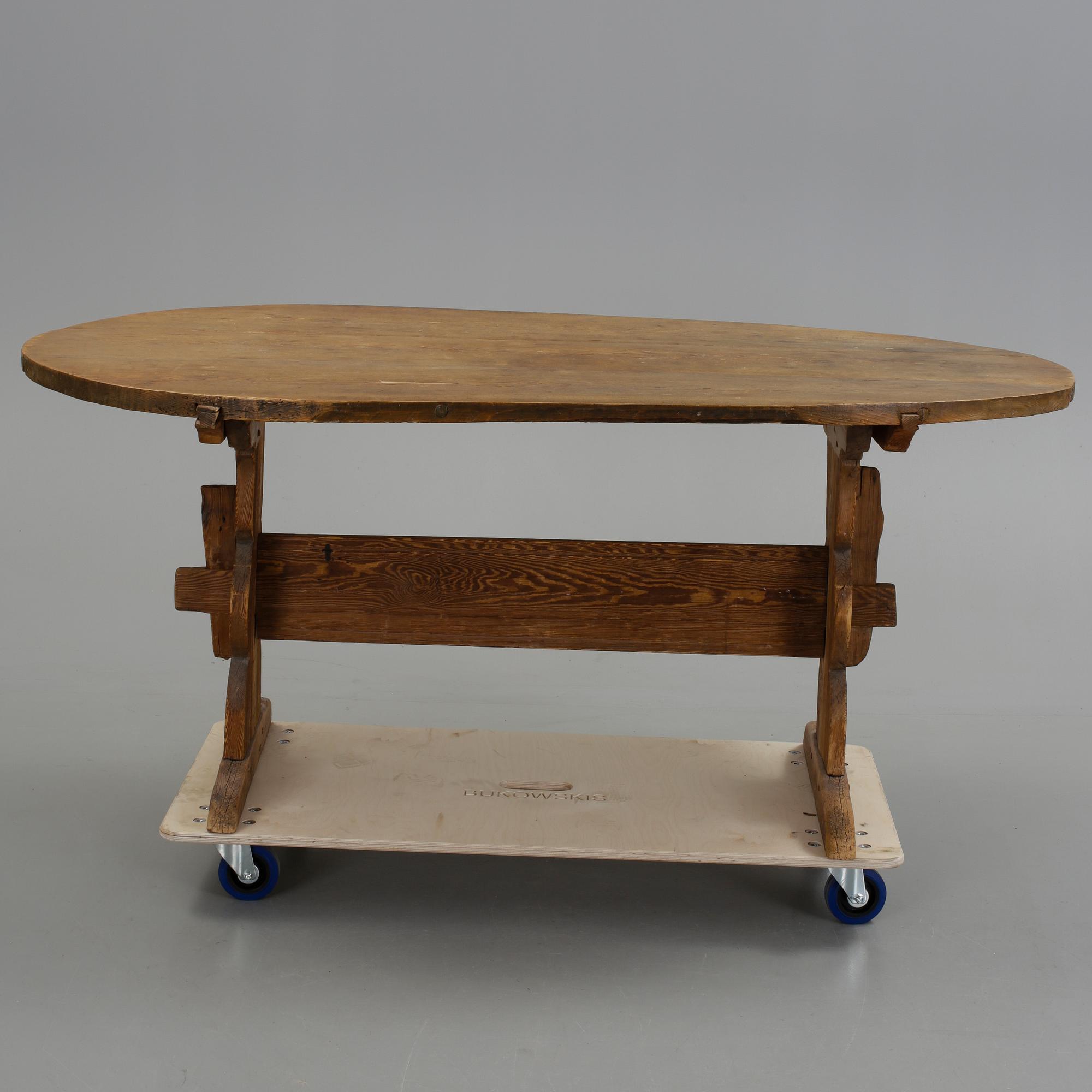 BOCKBORD, allmoge, 1800-talets mitt.