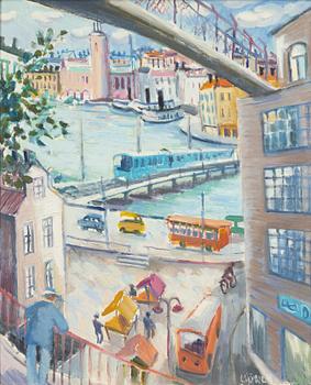 Charles Sjöholm, Slussen.