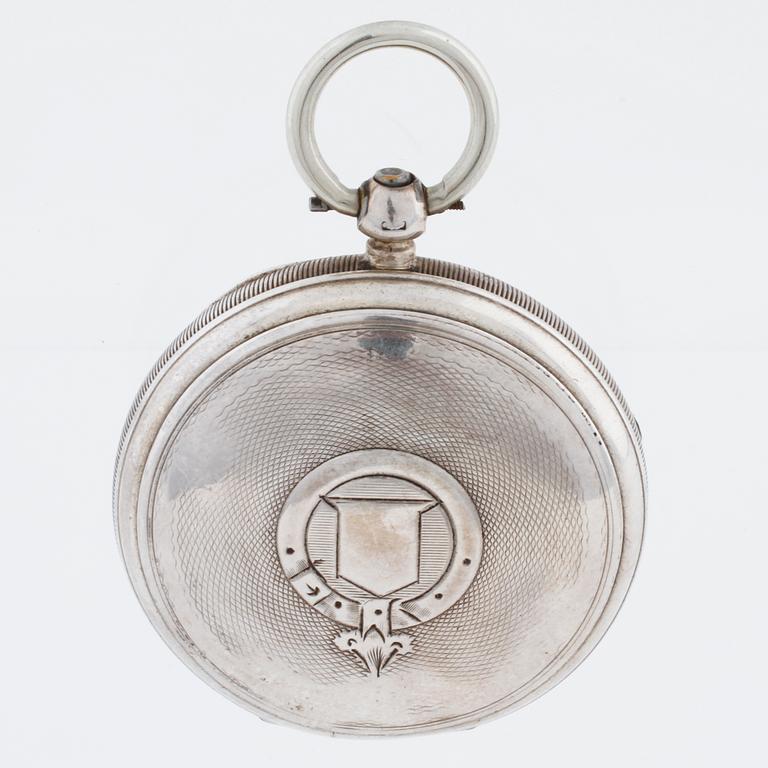 JOHN FORREST, London, pocket watch, 52,5 mm,