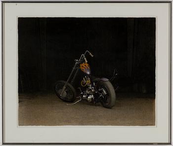 JOHN-E FRANZÉN, lithograph in colours, 1997, signed 7/250.