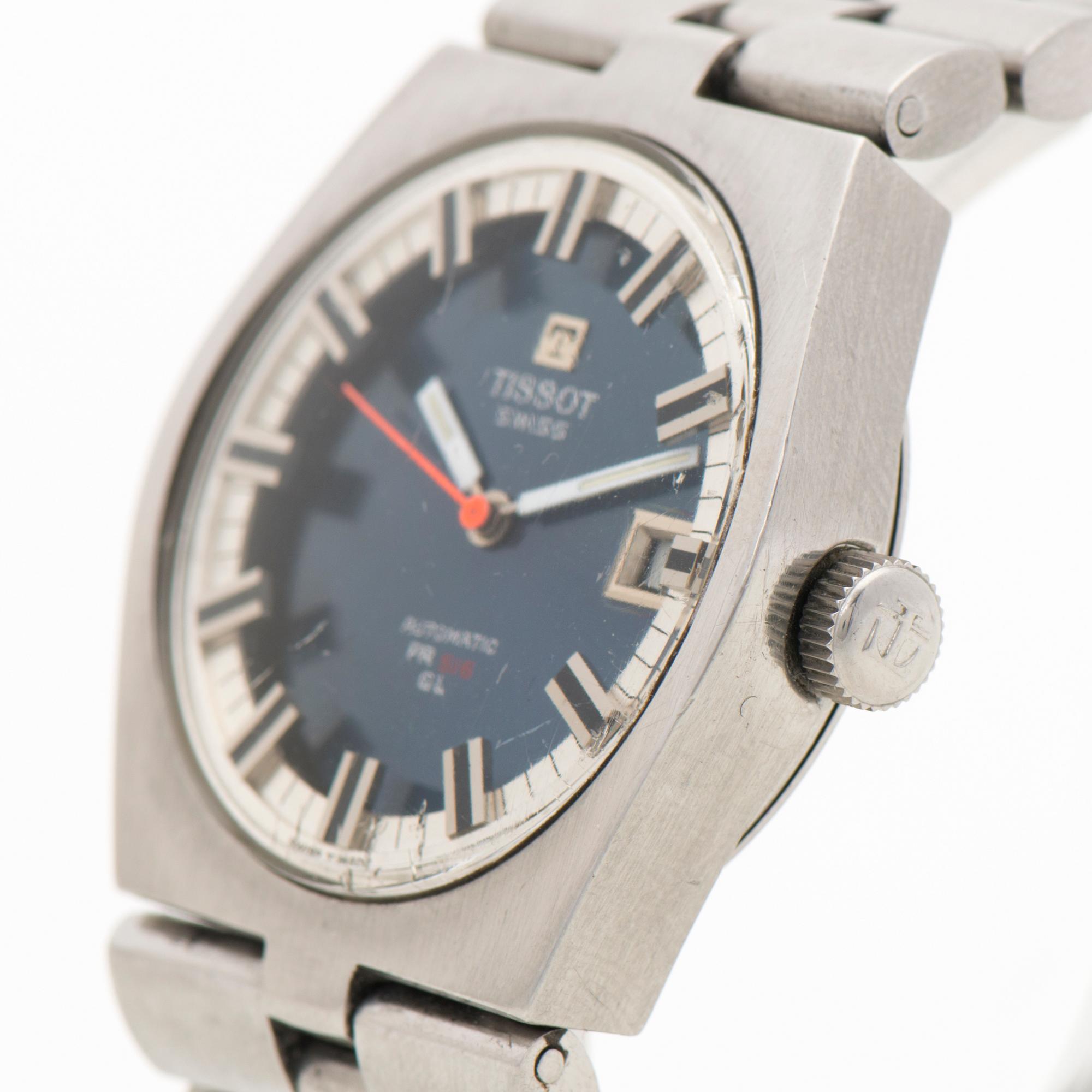 TISSOT, PR 516 GL, wristwatch, 36 x 36-42 mm.