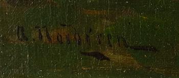 AXEL NORDGREN, olja på duk, signerad.