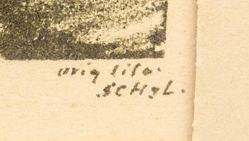 Jules Schyl, lithographs, 3 pcs.