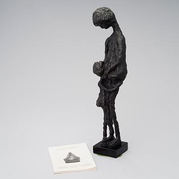 A bronze sculpture signed Alice Winant.