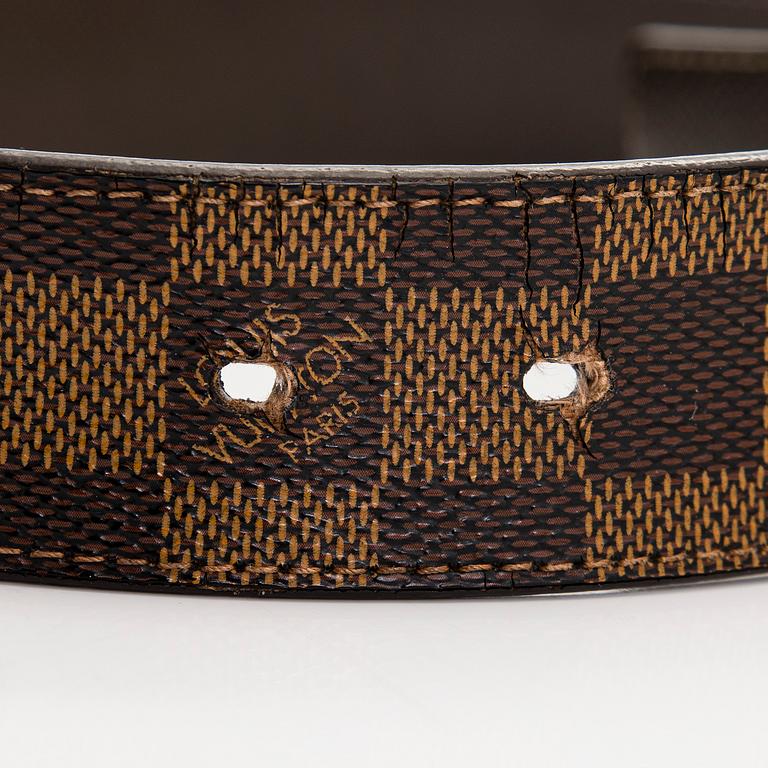 Louis Vuitton, a 'Zippy Coin Purse' wallet and an 'Inventeur' belt.