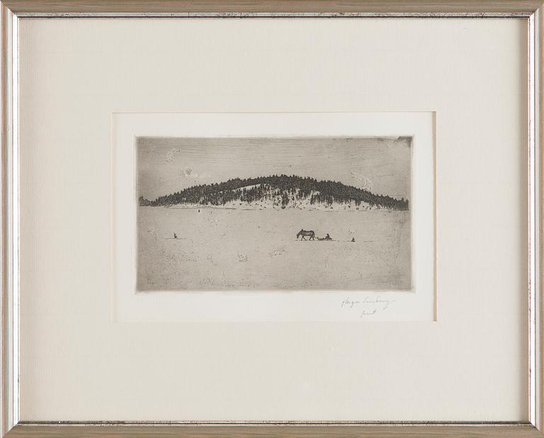 Hugo Simberg, Talvitie I.