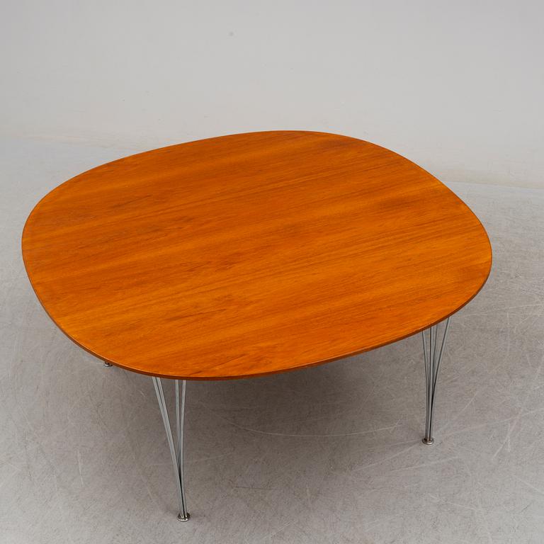 a 'Supercirkel' table by Bruno Mathsson / Piet Hein, late 20th century.