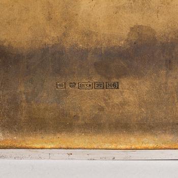 SAVUKERASIOITA, 2 kpl, ja RASIA, hopeaa, Suomi ja Espanja, 1900-luku.