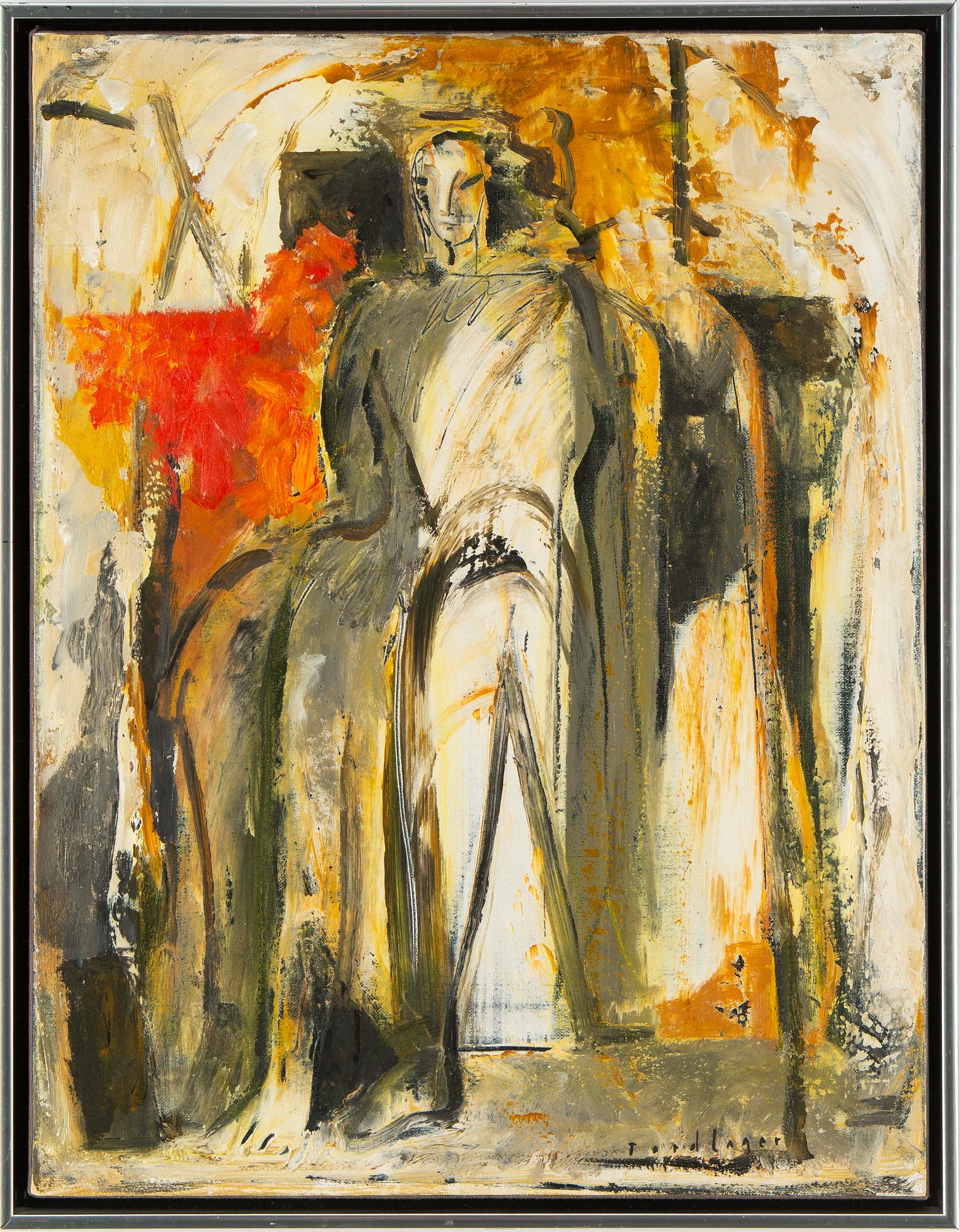TORD LAGER, oil on canvas, signed.