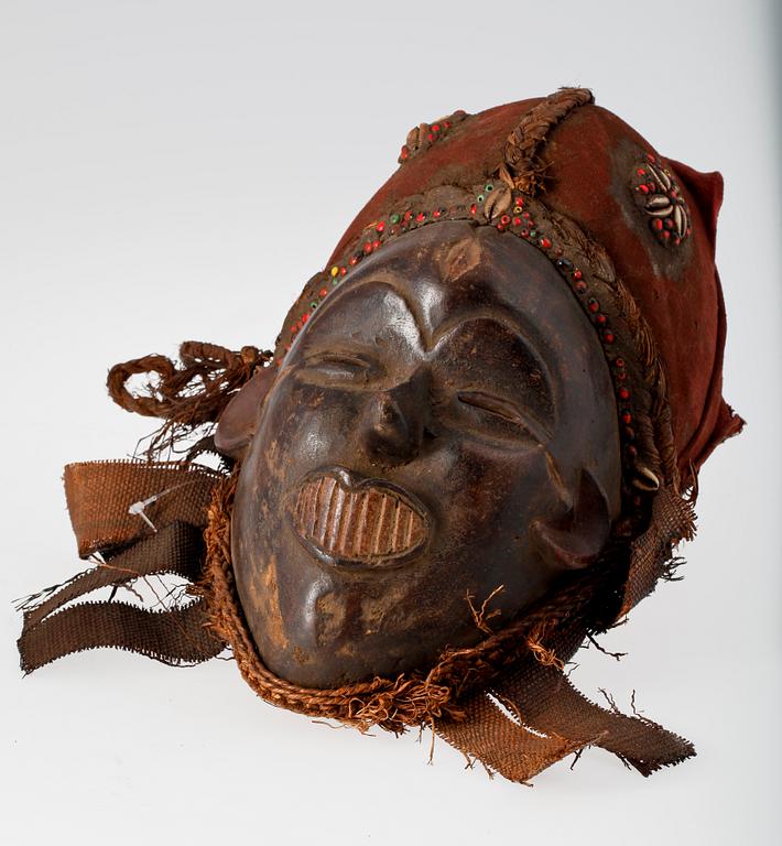 MASK, trä trol, Ibo, Nigeria.