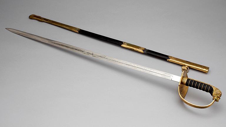 SABEL, m/1878, för officer vid flottan.