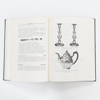Five books about Finnish, Swedish and Danish silver and one with world gold hallmarks.