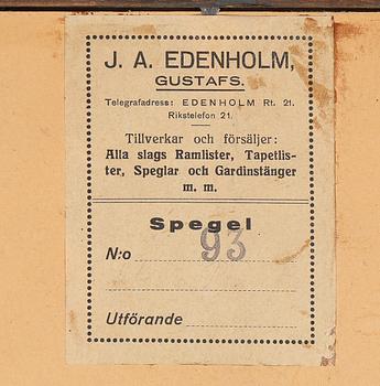 SPEGEL, art déco, J.A Edenholm Guldlistfabrik, 1920/30-tal.