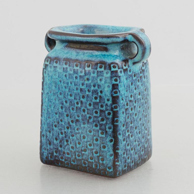 Stig Lindberg, a stoneware vase, Gustavsberg Studio 1965.