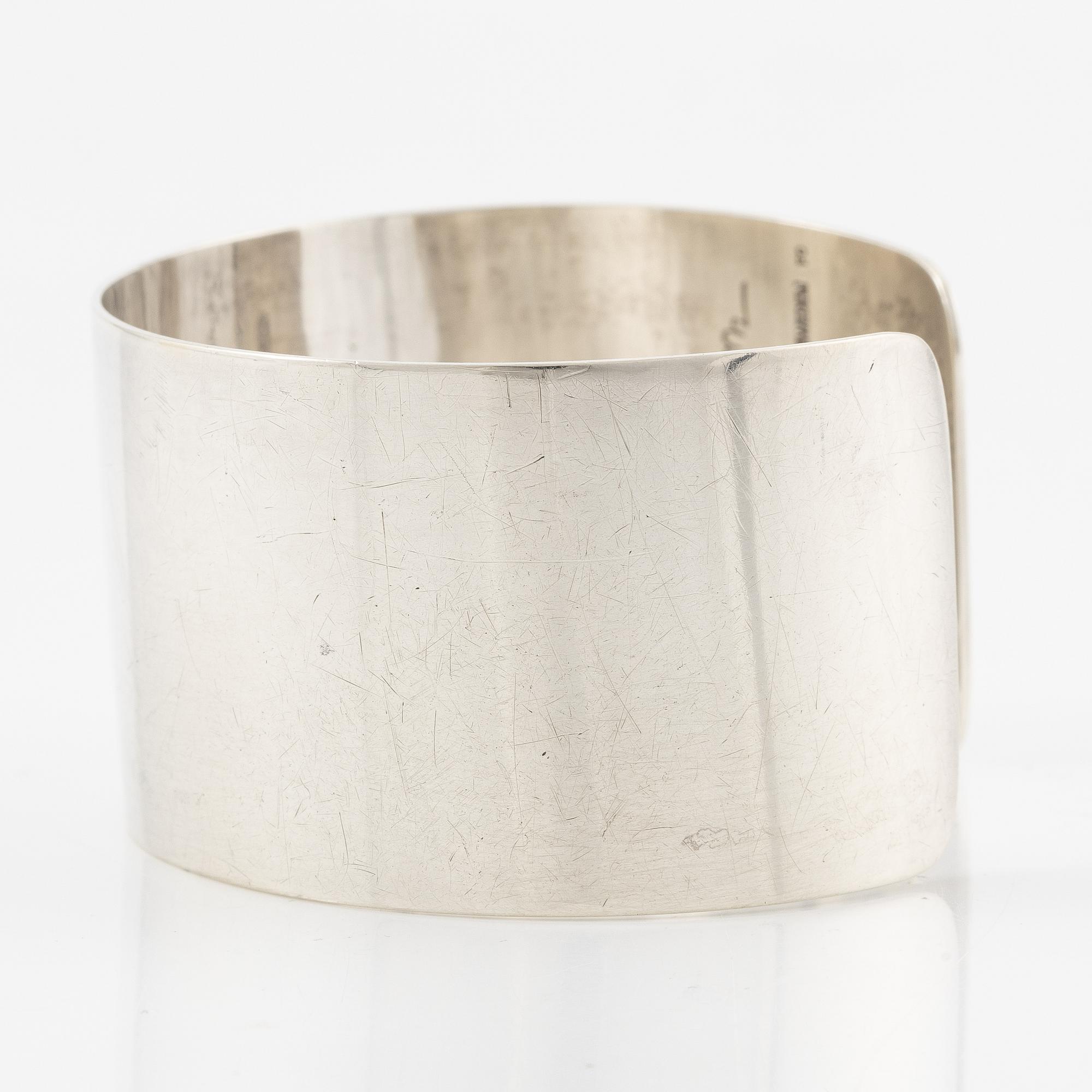Wiwen Nilsson, a bangle, silver, Lund 1957.
