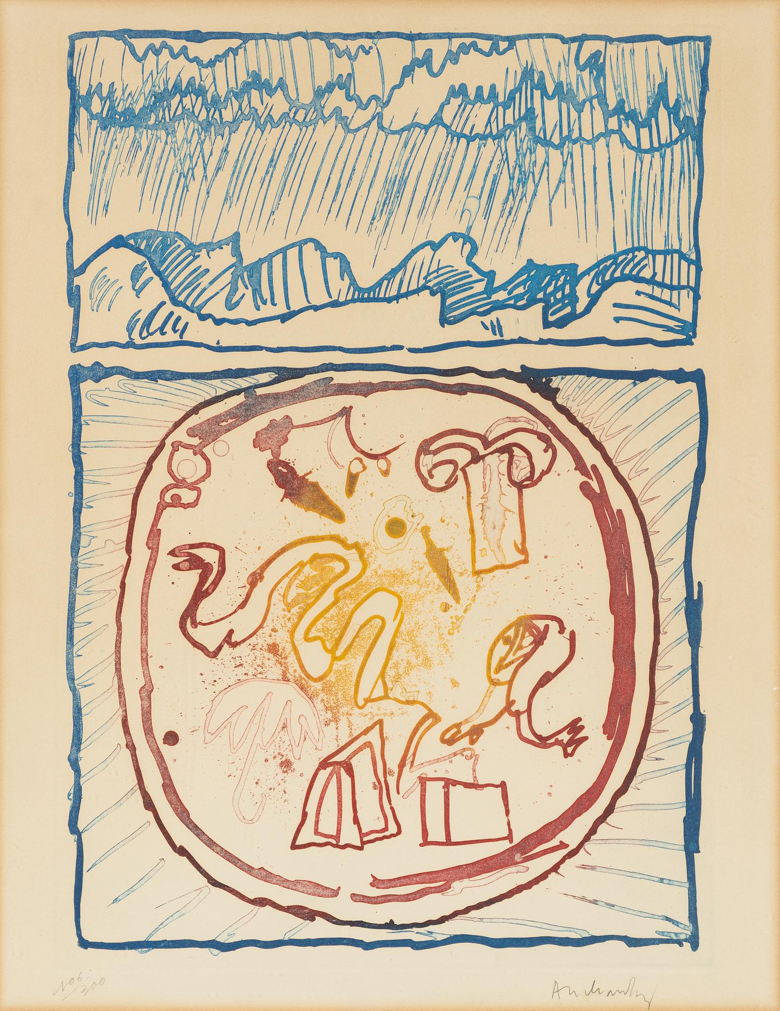 Pierre Alechinsky, "Underground".