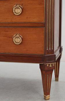 A late Gustavian late 18th century commode.