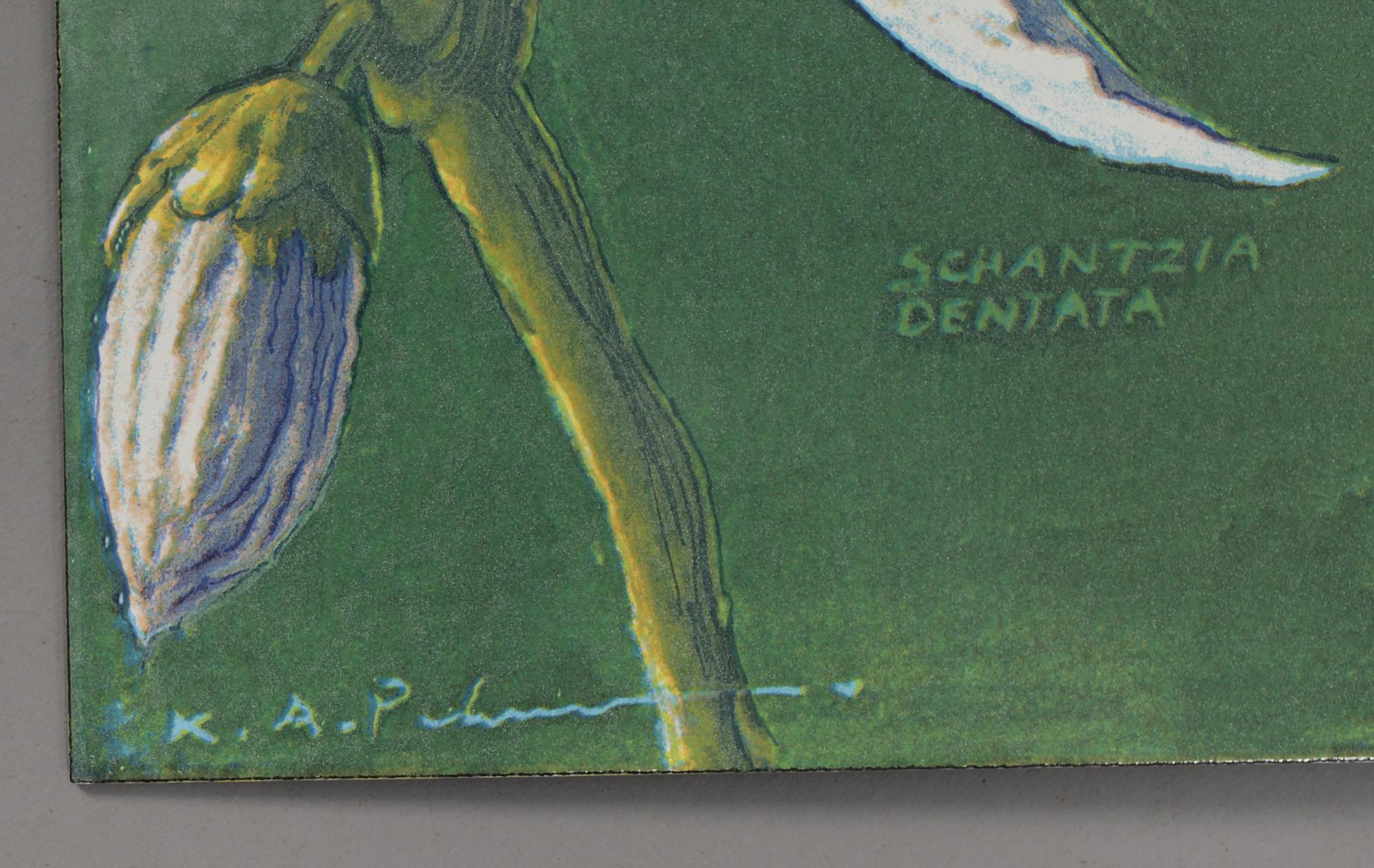 KARL AXEL PEHRSON, emalj på plåt, signerad i trycket.