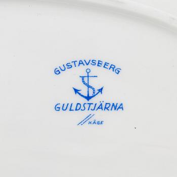 A 59 pieces Wilhelm Kåge service, porcelain, Guldstjärna, Gustavsberg, Sweden.