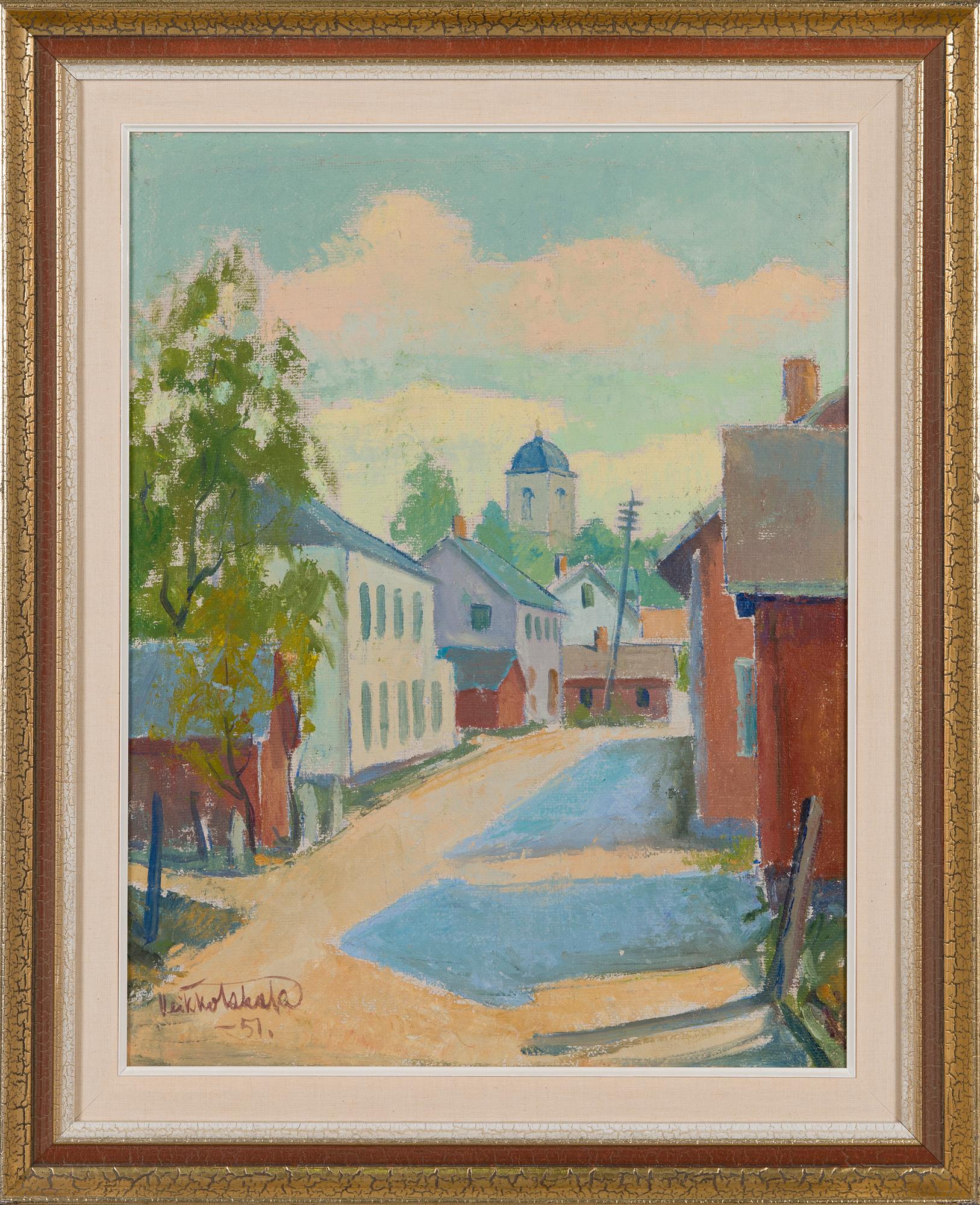 VEIKKO TAKALA, oil on canvas, signed and dated -51.