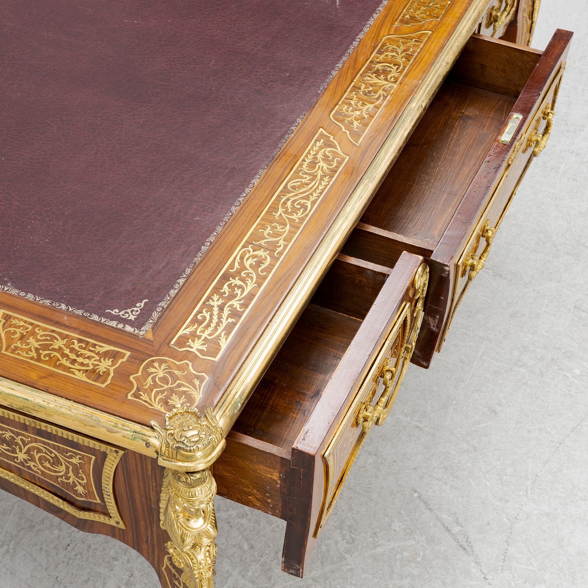 Skrivbord, Louis XIV-stil, 1900-tal.