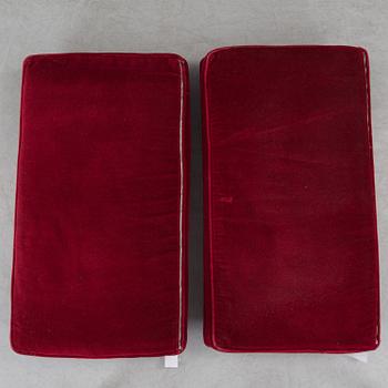 A PAIR OF SENNEH CUSHIONS, AROUND 102 x 155 cm.