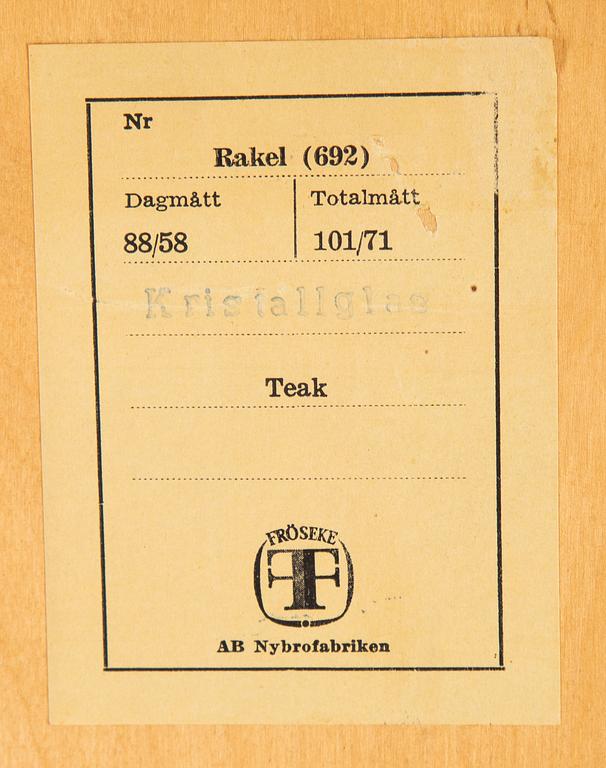 Spegel, "Rakel", Fröseke Ab Nybrofabriken, 1950-60-tal.