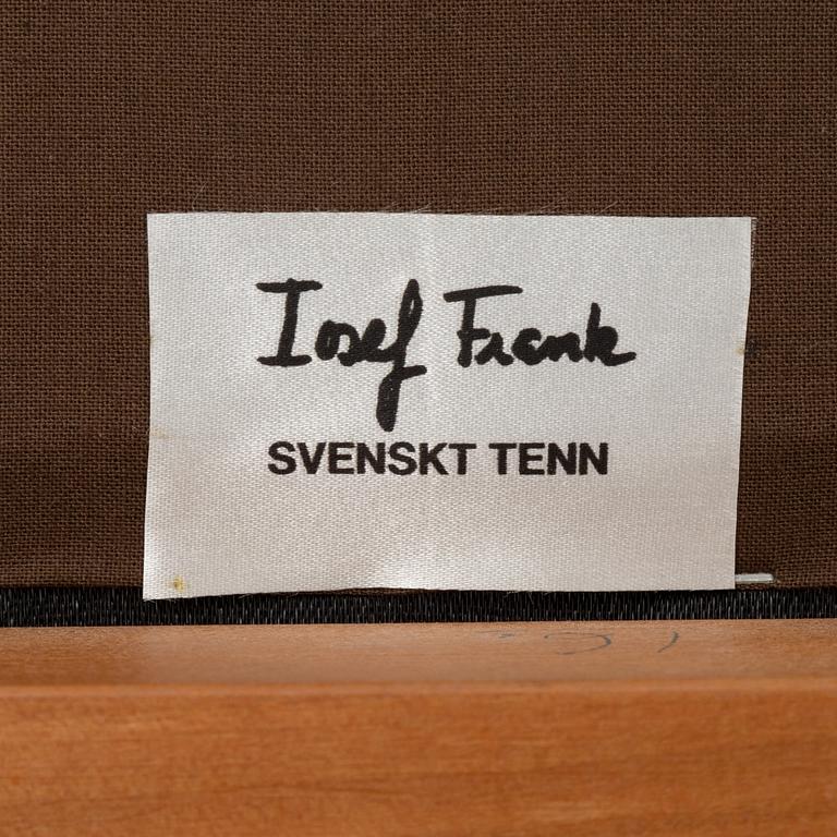 Josef Frank, stolar 6 st, modell 1165, Firma Svenskt Tenn.