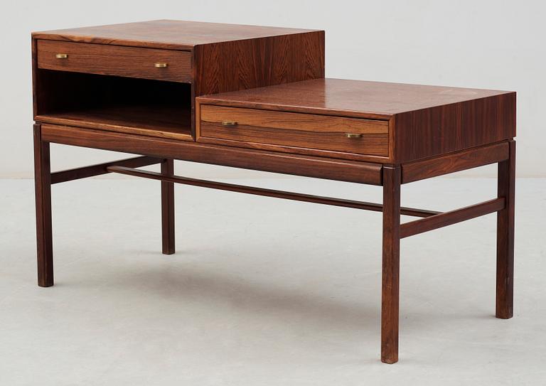 SIDOBORD för hall samt BORD, "Casino", Sven Engström och Gunnar Myrstrand för Tingströms, 1960-tal.