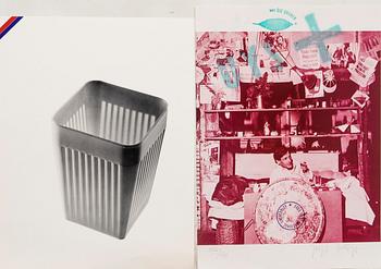 Homage to Arthur Köpcke, portfolio with 18 graphic sheets.