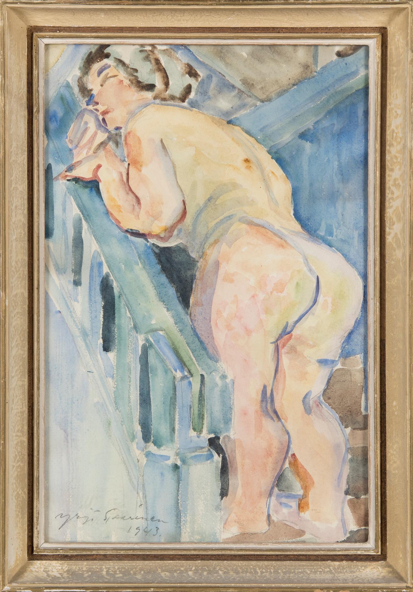 Yrjö Saarinen, Alaston nainen.