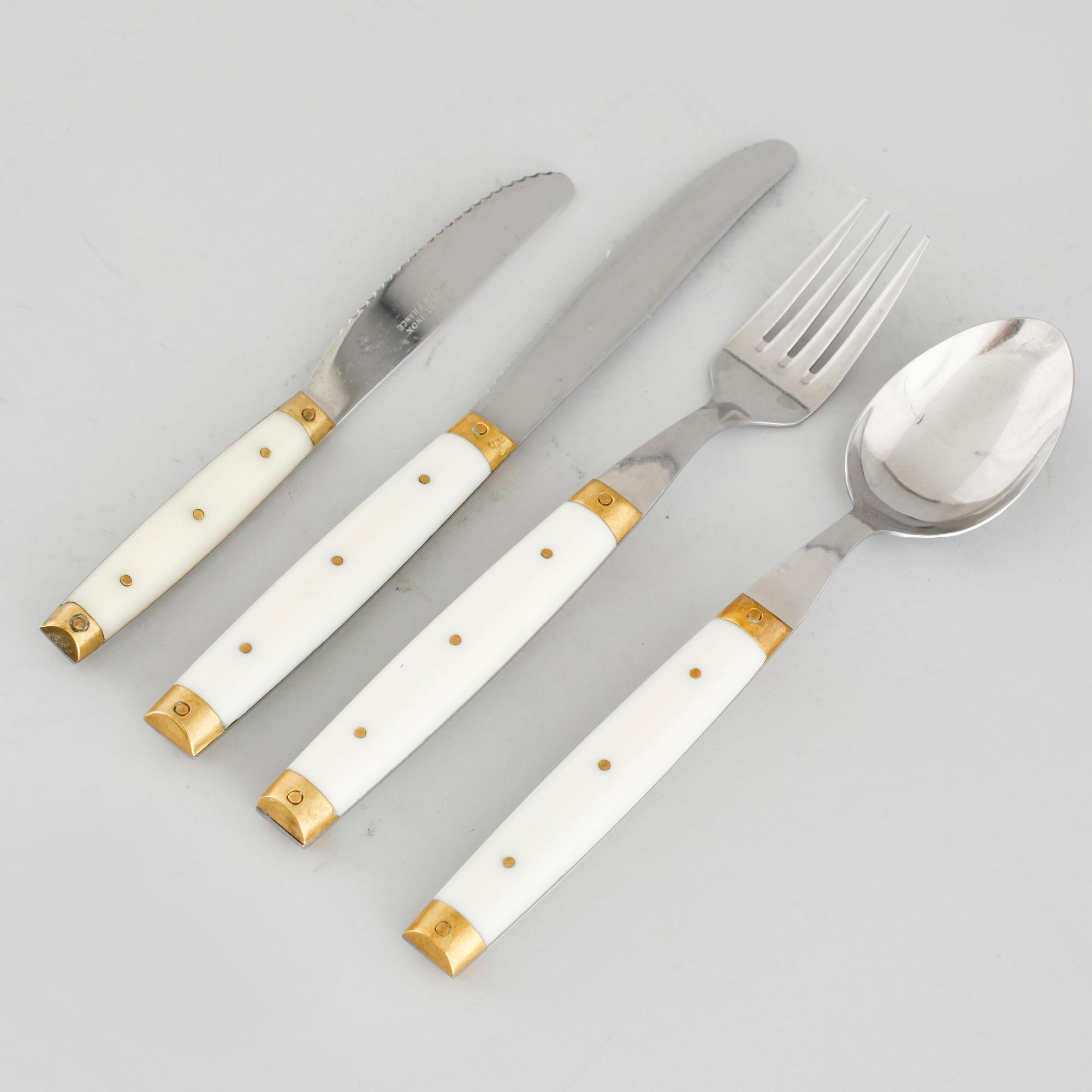 A 56 PIECE FLATWARE SERVICE, "Melron", France.