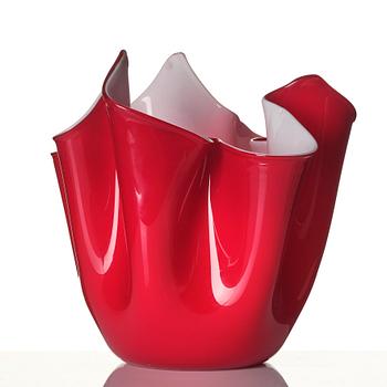 Fulvio Bianconi & Paolo Venini, a "Fazzoletto" bowl, Murano, Italy, mid-20th century.