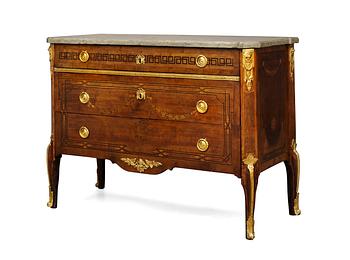 866. A Gustavian commode by A. Lundelius.