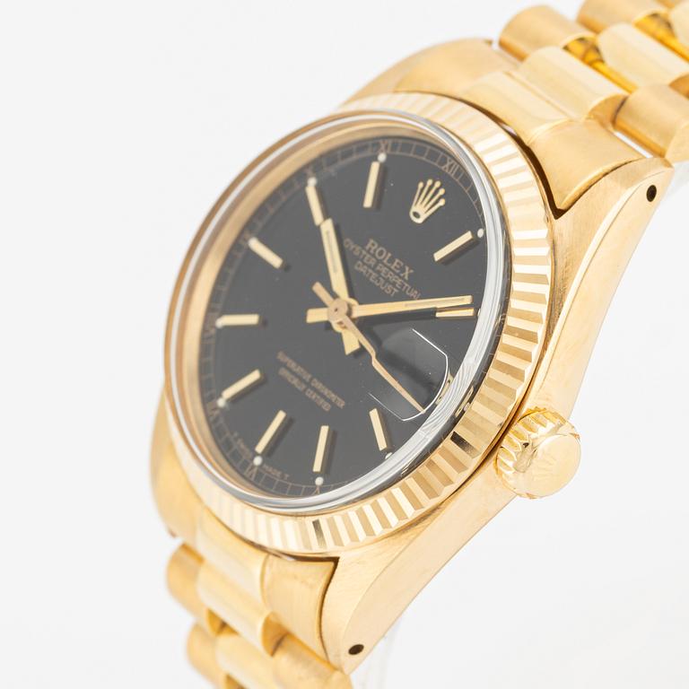 Rolex, Datejust, "Mid-Size", wristwatch, 31 mm.