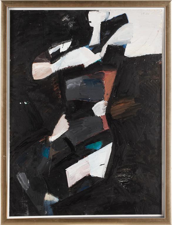 CARL ERIK BODÉN, akryl på pannå, signerad.