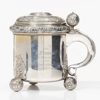 A silver tankard, GAB, Stockholm, 1916.