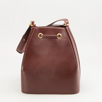 Cartier, Must de Cartier Line Burgundy, väska, 1980-tal.