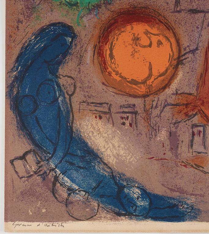 Marc Chagall, "Saint Germain- de Prés".