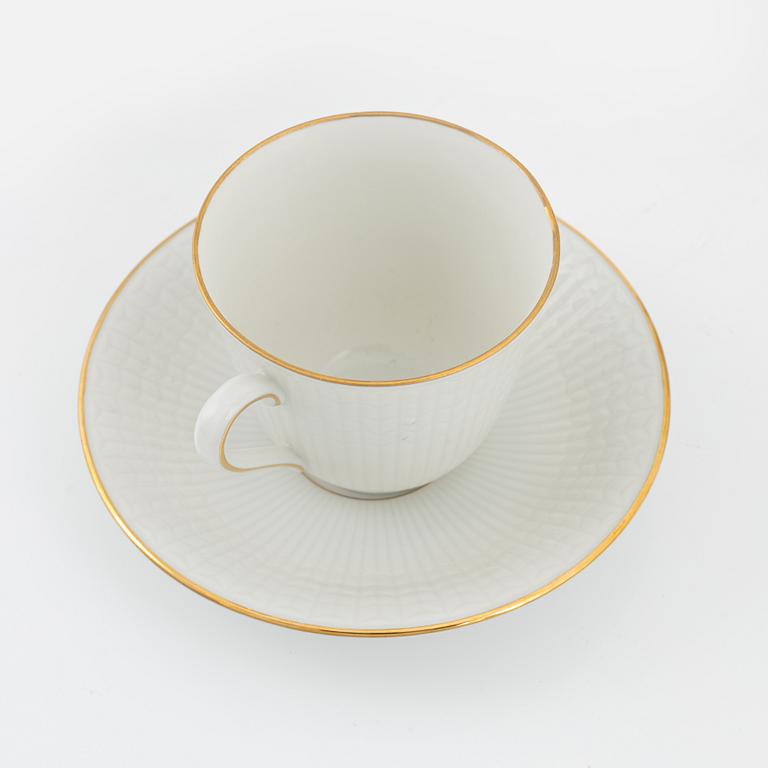 Louise Adelborg, a 24-piece 'Gracil' coffee service from Rörstrand.