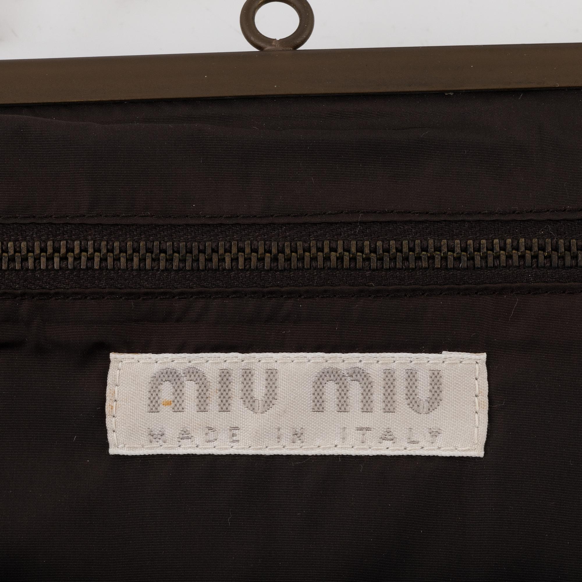 Miu miu, clutch/väska,