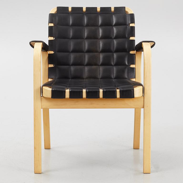 Alvar Aalto, a model 45 armchair, Artek, Finland, end of the 20th century.