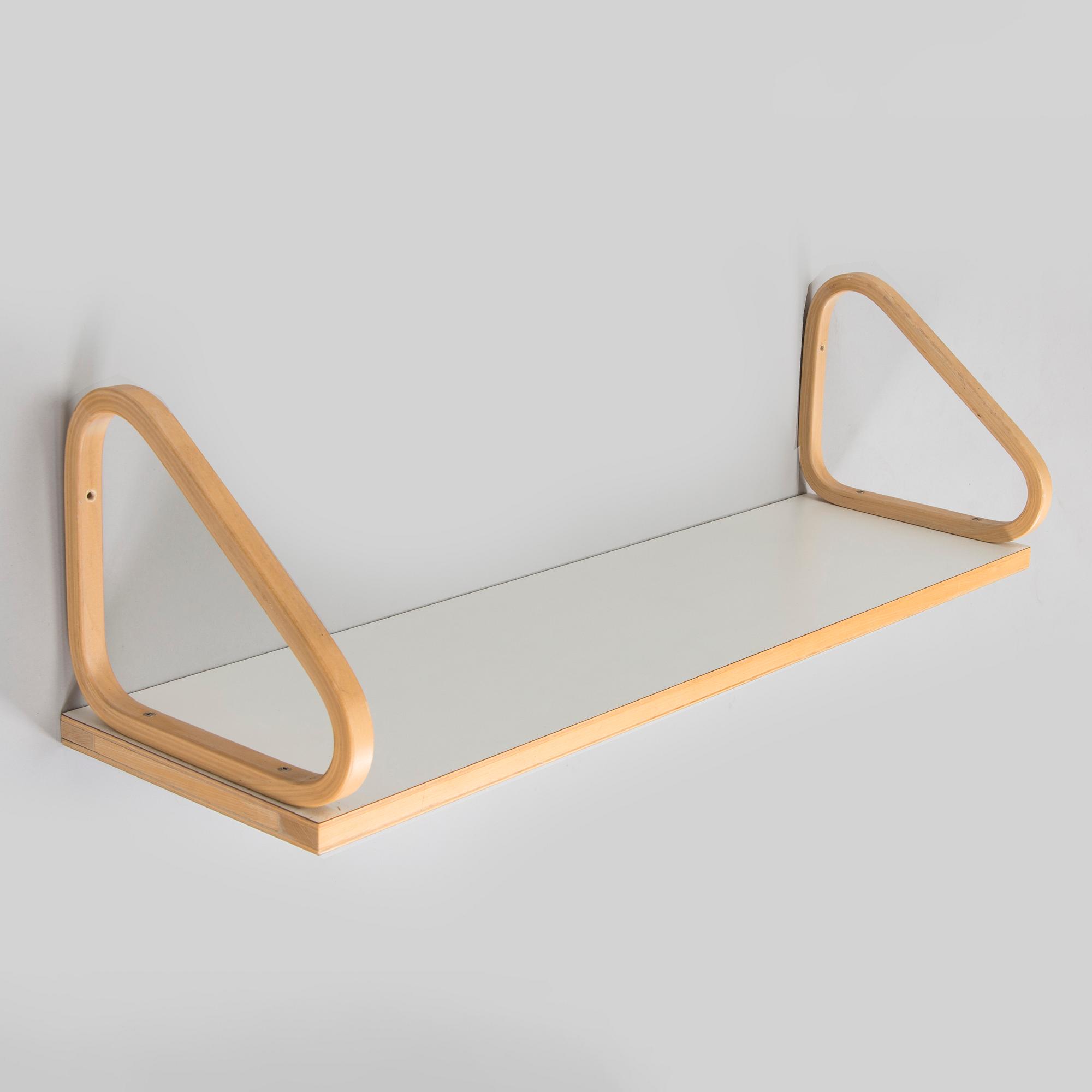 Alvar Aalto, hylly, malli 112B, Artek, 1900-luvun loppu.